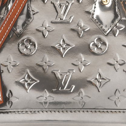 Louis Vuitton Vernis Alma BB Gris Metal 11 of 14