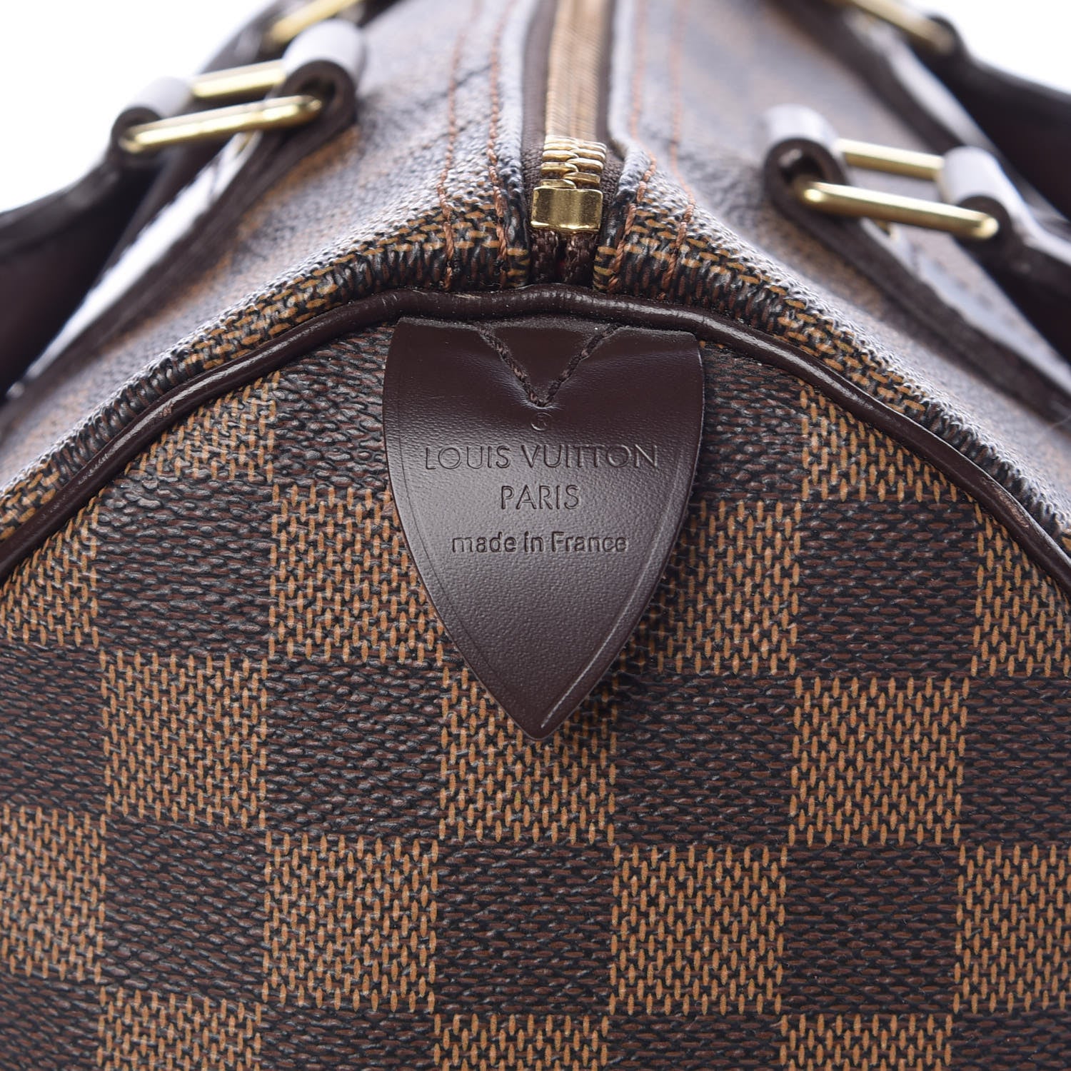 Louis Vuitton Damier Ebene Speedy 25 7 of 8