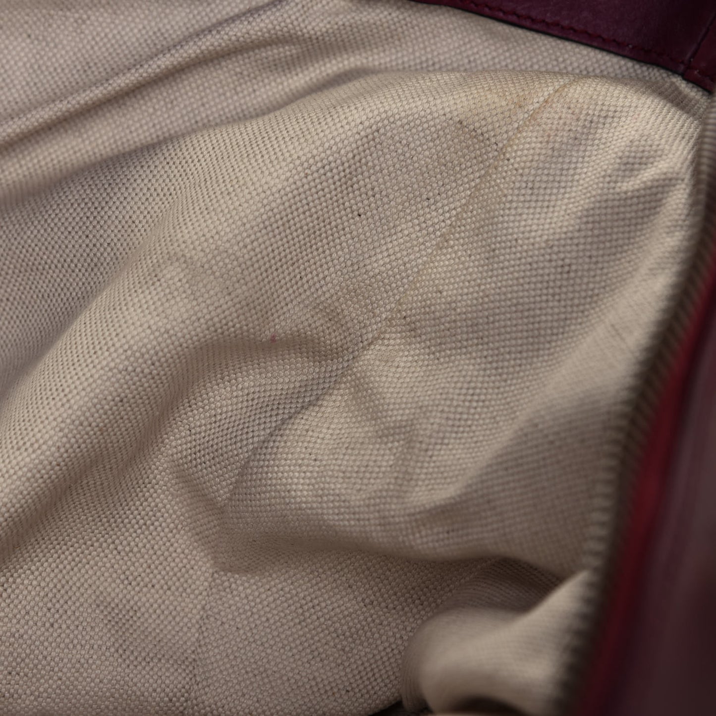 Soft Calfskin Icon Top Handle Bag Burgundy