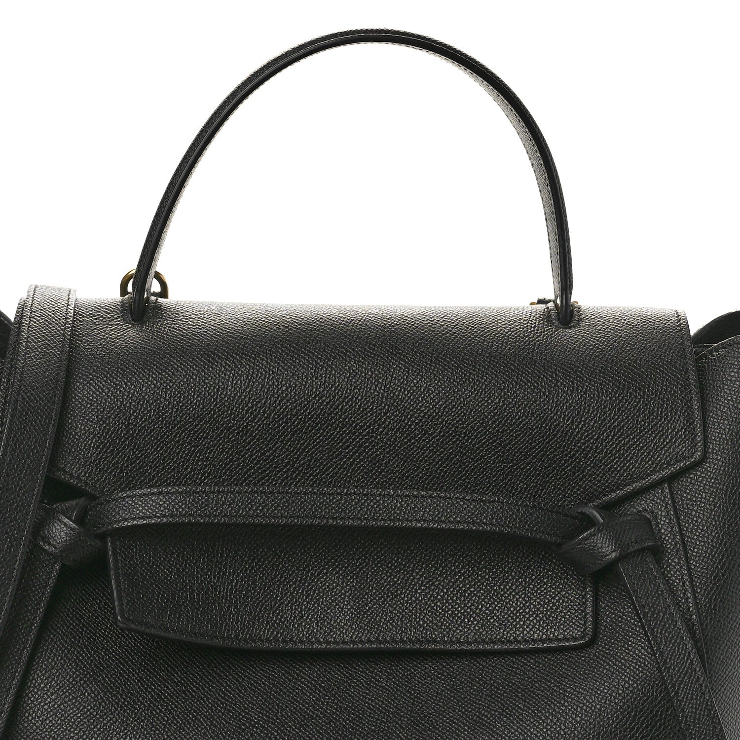 Celine Grained Calfskin Mini Belt Bag Black 8 of 11