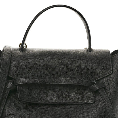 Celine Grained Calfskin Mini Belt Bag Black 8 of 11