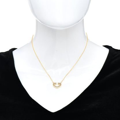 Cartier 18K Yellow Gold Medium Hearts and Symbols Necklace 3 of 11