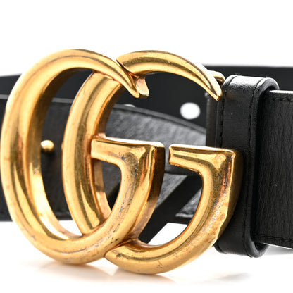 Gucci Calfskin Double G 40mm Belt 85 34 Black 7 of 13