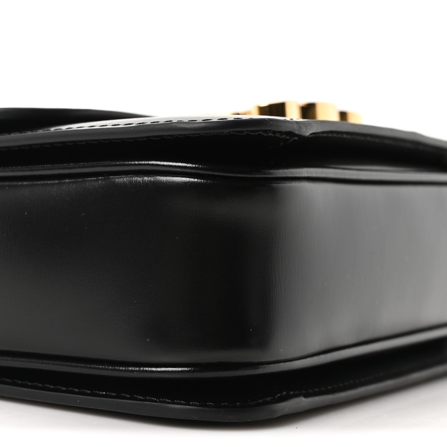 Shiny Calfskin Teen Triomphe Black