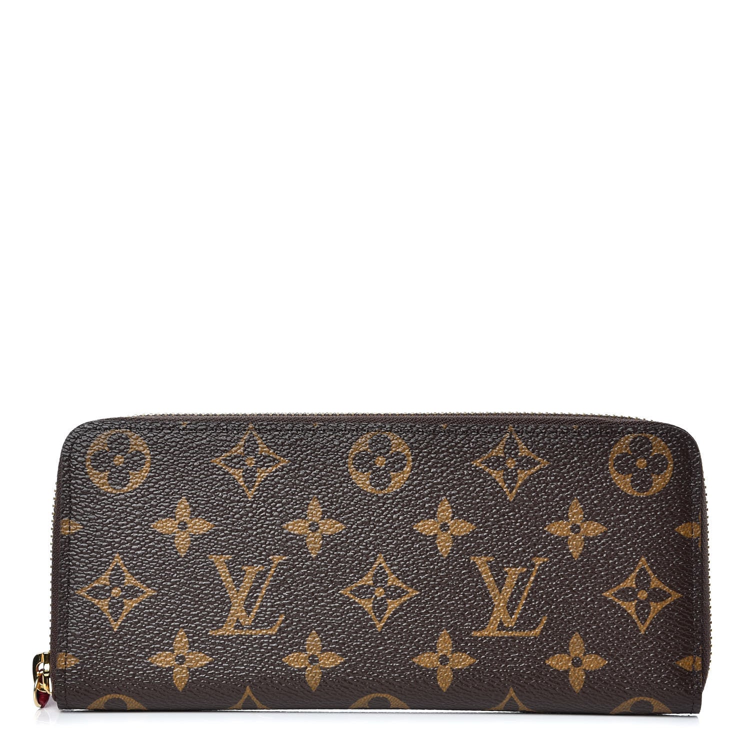 Louis Vuitton Monogram Clemence Wallet Fuchsia 1 of 7