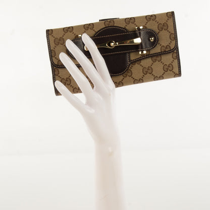 Gucci Monogram Pelham Continental Wallet Brown 2 of 6
