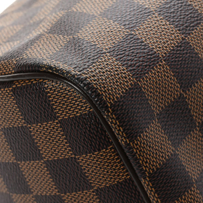 Louis Vuitton Damier Ebene Speedy Bandouliere 35 10 of 11