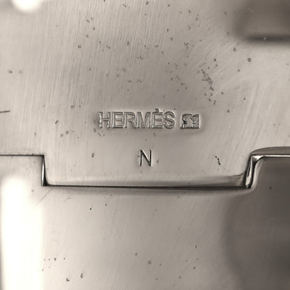 Hermes Enamel Extra Wide Clic Clac H Bracelet GM Black 4 of 4