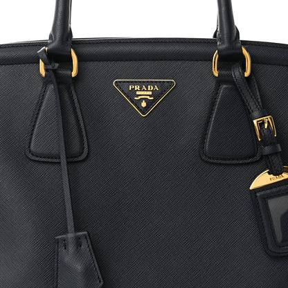 Prada Saffiano Lux Parabole Tote Baltico 7 of 9