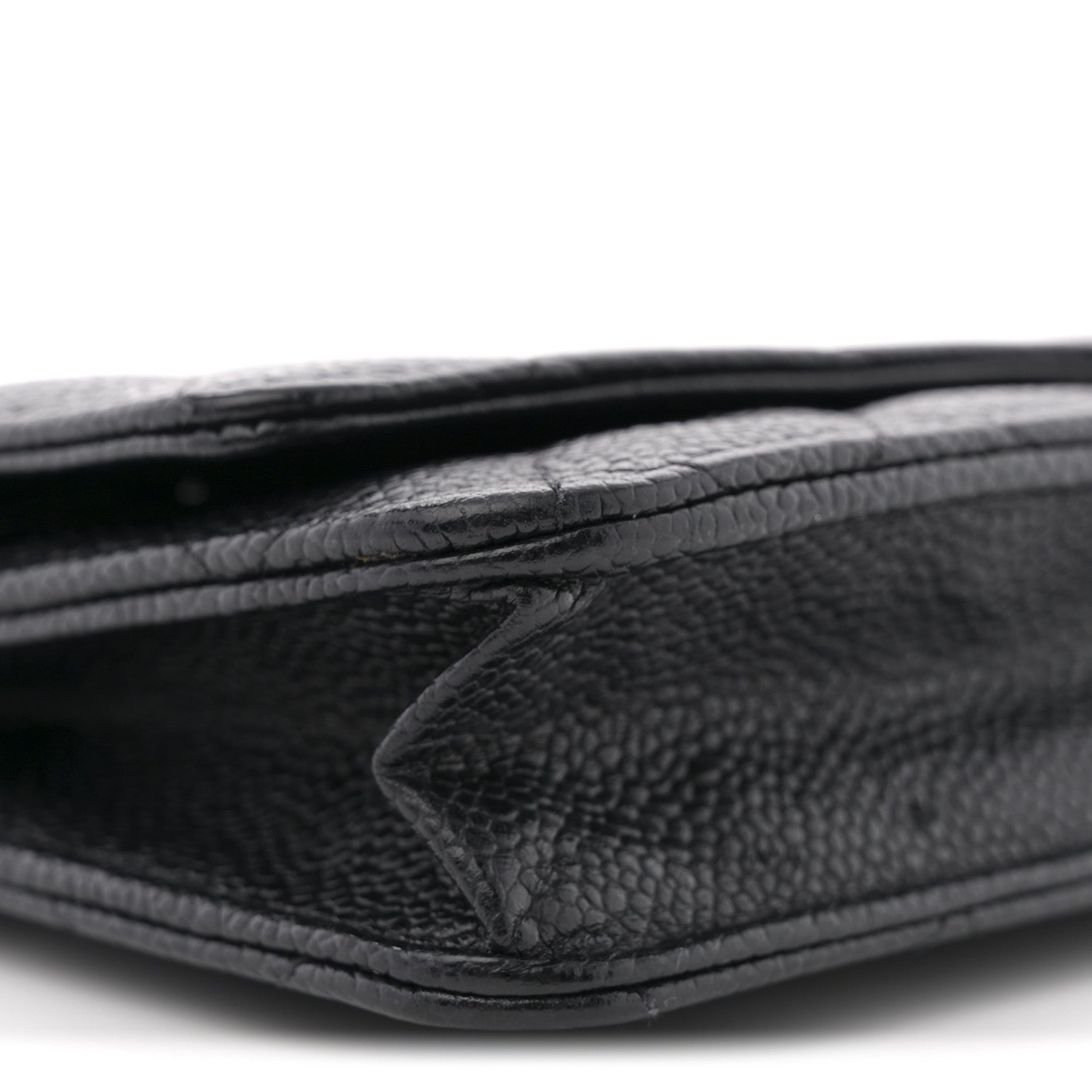 Chanel Caviar Quilted Wallet on Chain WOC Black 9 of 11