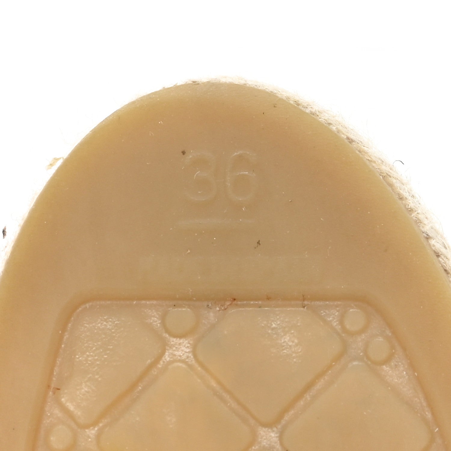 Chanel Lambskin CC Espadrilles 36 Black 7 of 11
