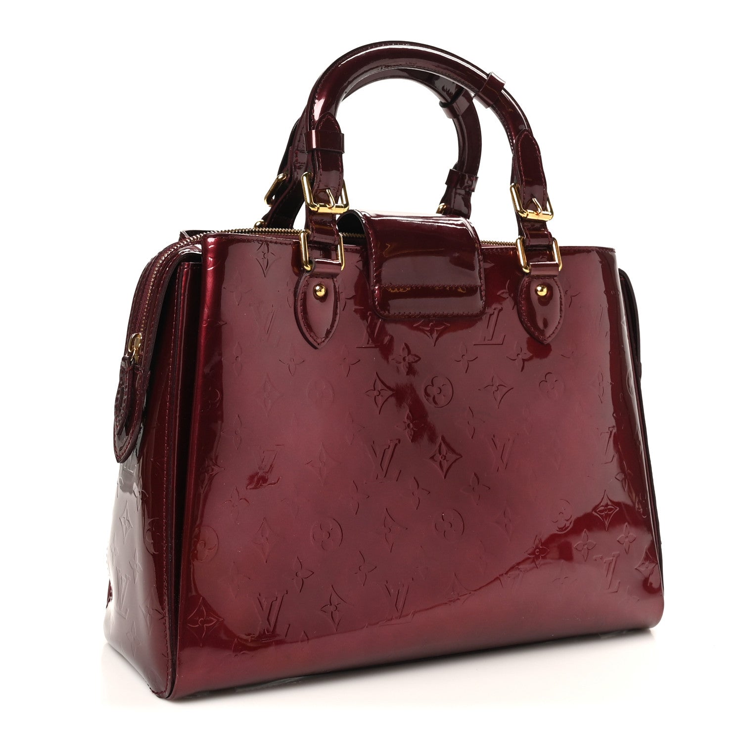 Louis Vuitton Vernis Melrose Avenue Rouge Fauviste 3 of 10