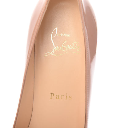 Christian Louboutin Patent Kate 85 Pumps 35 Nude 8 of 9