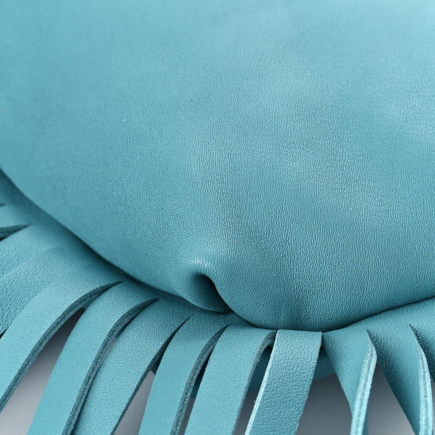 Bottega Veneta Nappa The Fringe Pouch Shoulder Bag Linoleum 8 of 8