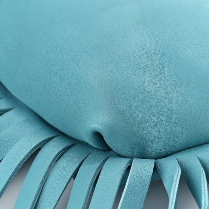 Bottega Veneta Nappa The Fringe Pouch Shoulder Bag Linoleum 8 of 8