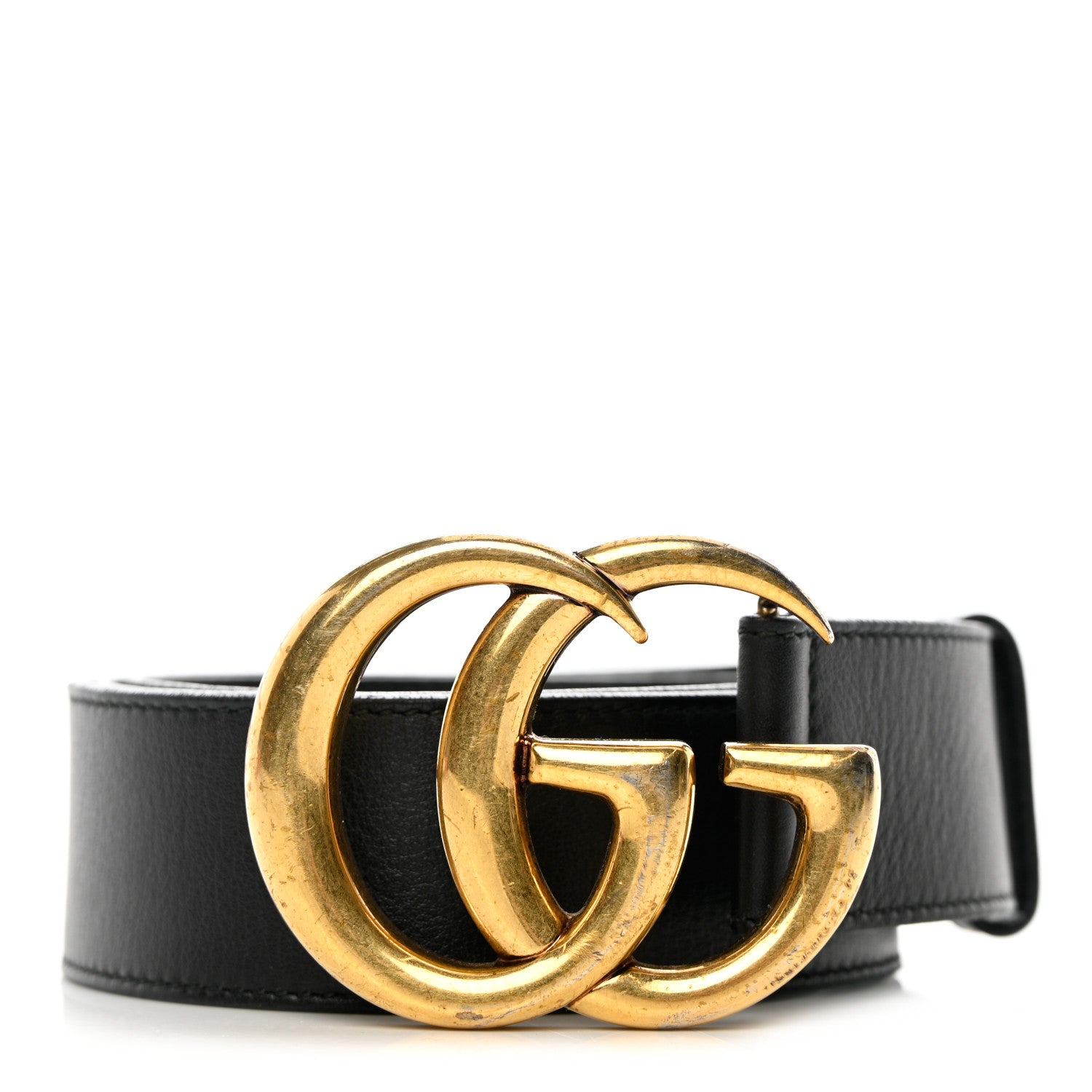 Gucci Calfskin Double G 40mm Belt 85 34 Black 2 of 10