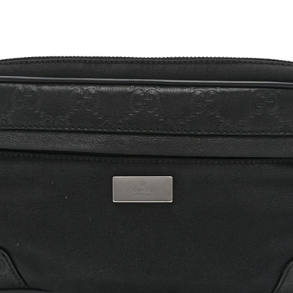 Gucci Guccissima Nylon Belt Bag  Black 8 of 10