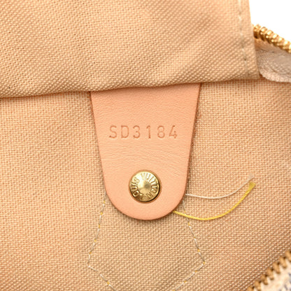 Louis Vuitton Damier Azur Speedy Bandouliere 30 7 of 12