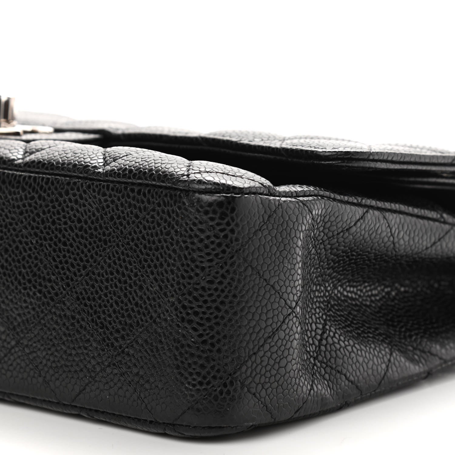 Chanel Caviar Quilted Medium Double Flap Black 10 of 10