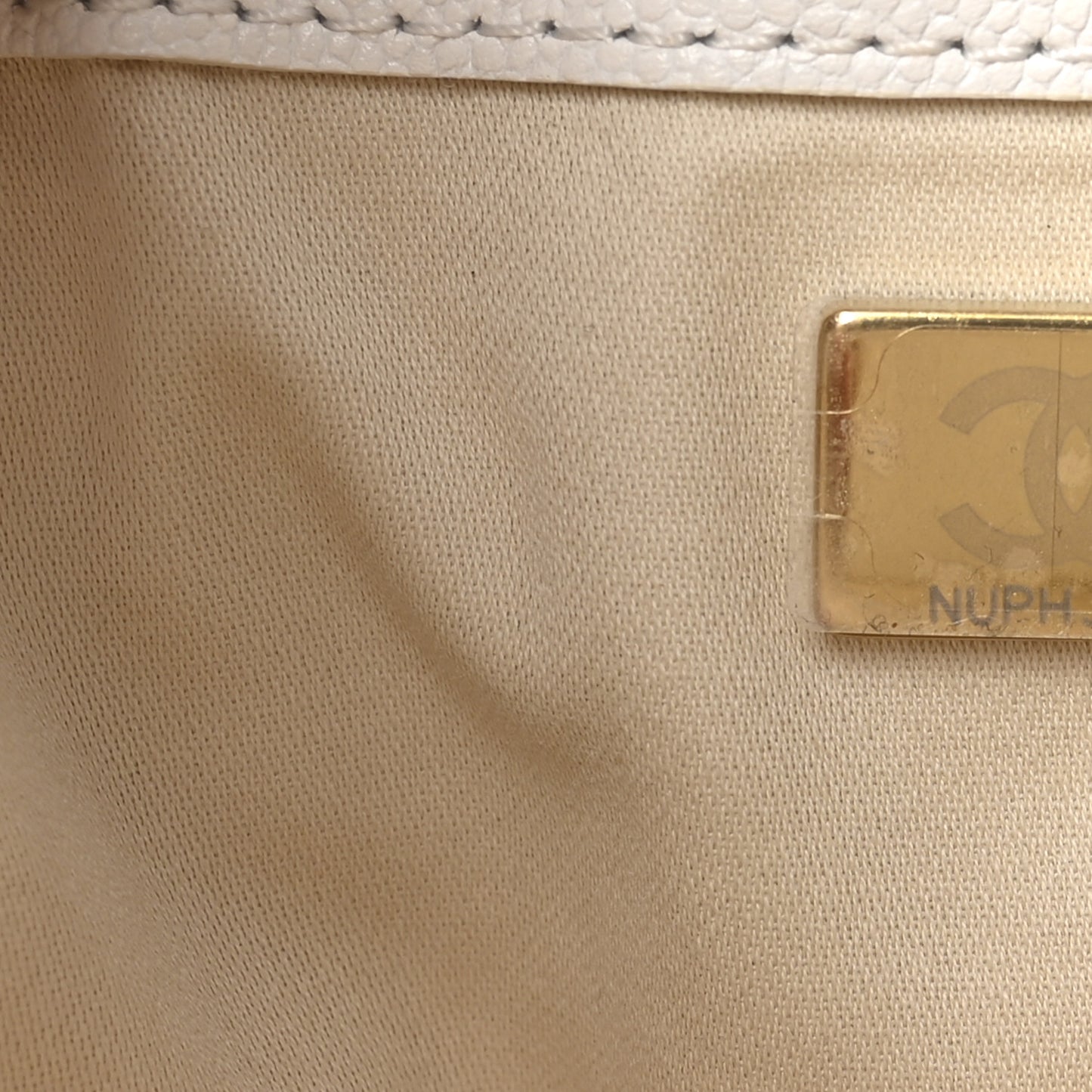 Caviar Quilted Small Chanel 25 Handbag White