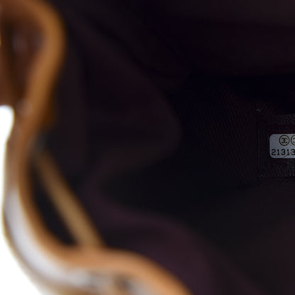 Chanel Glazed Calfskin Quilted Small Salzburg Backpack Brown 8 of 10
