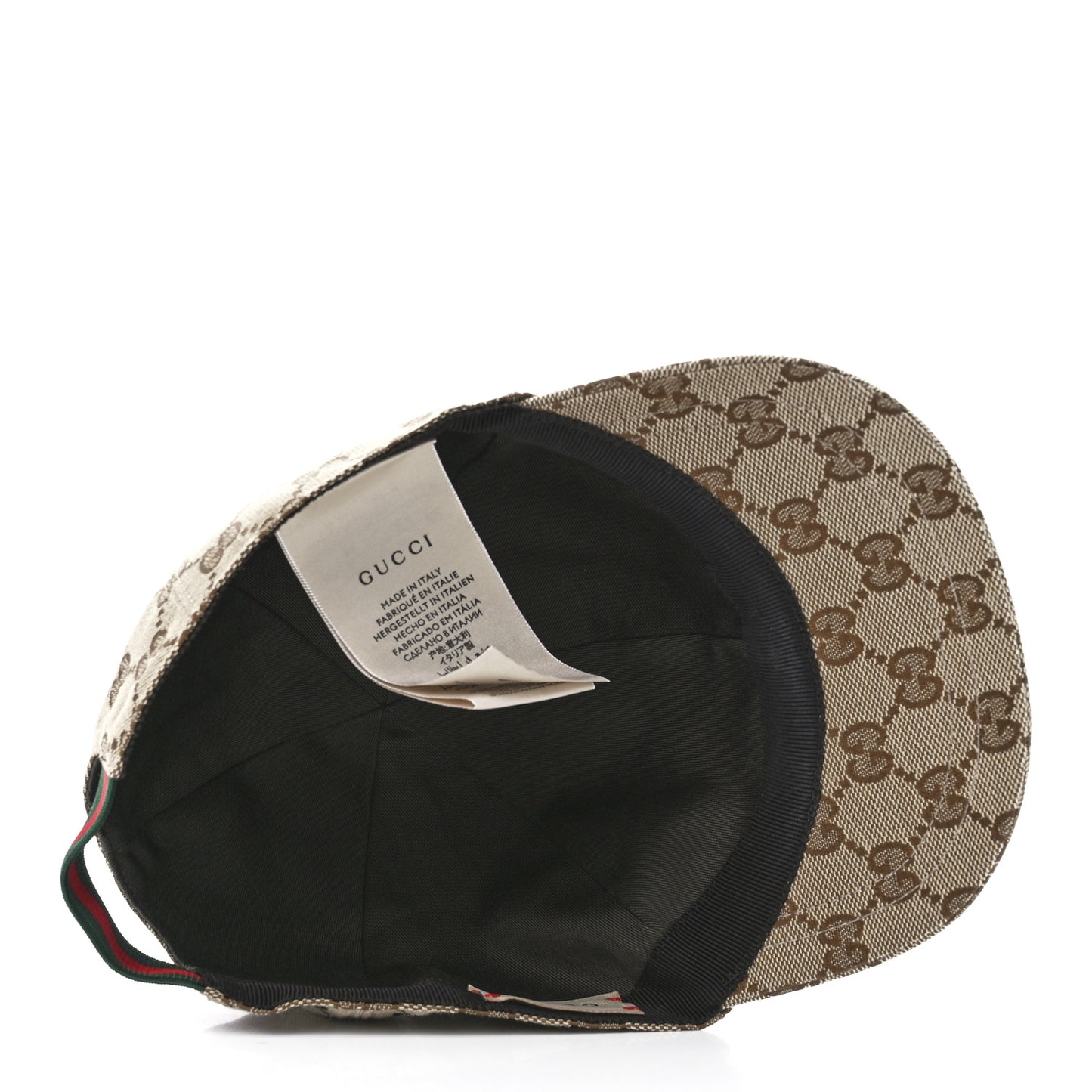 Monogram Web Childrens Baseball Hat 54 M Beige