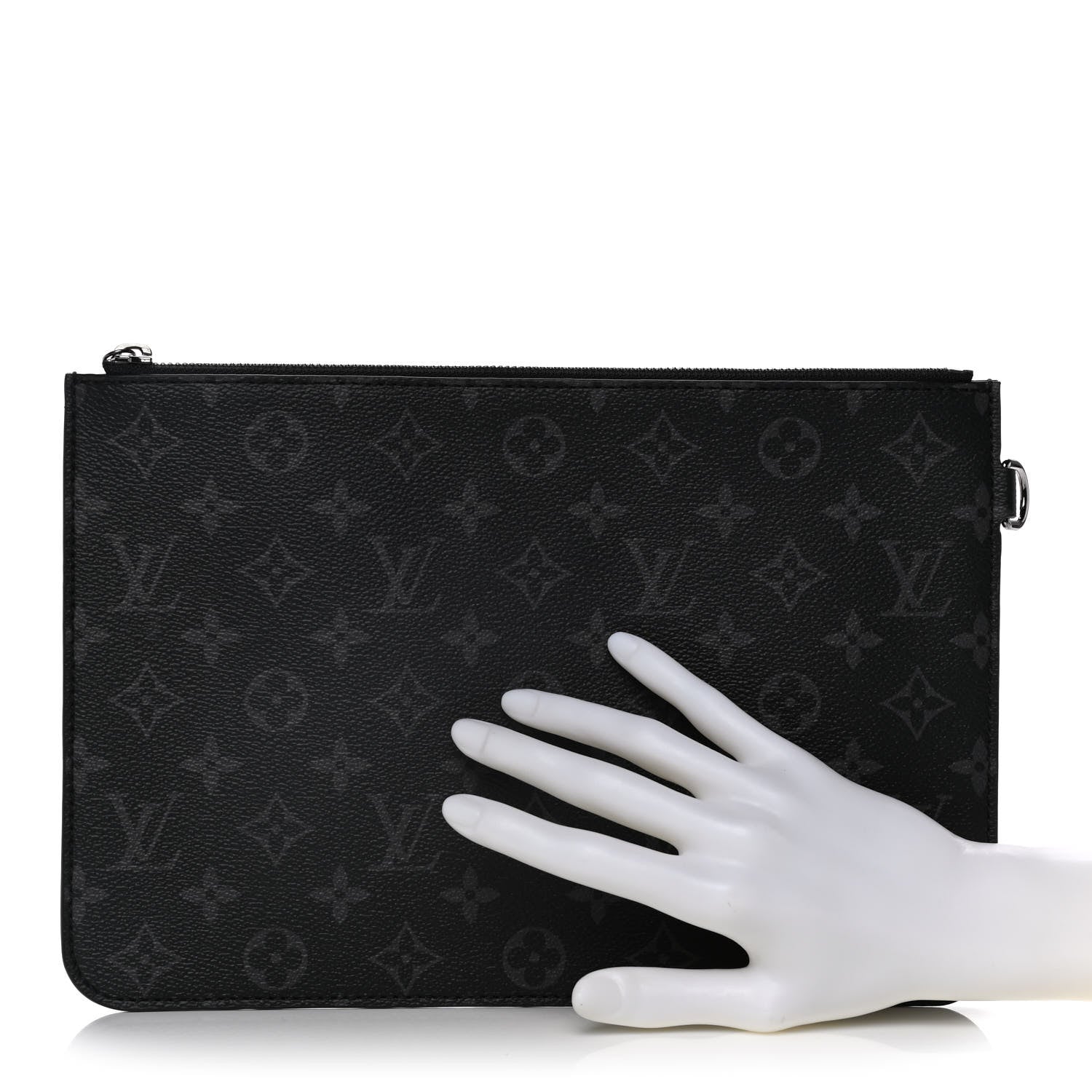 Louis Vuitton Monogram Eclipse Fragment Cabas Light Pochette 2 of 7