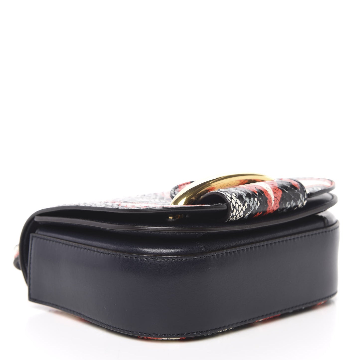Shiny Snakeskin Small Selwood Multicolor