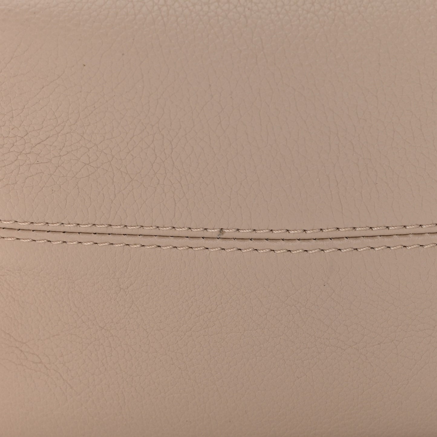 Calfskin Lockme Bucket MM Greige