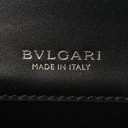 Bulgari Serpenti Forever Metallic Nightbird Calfskin Mini Crossbody Anthracite 5 of 5