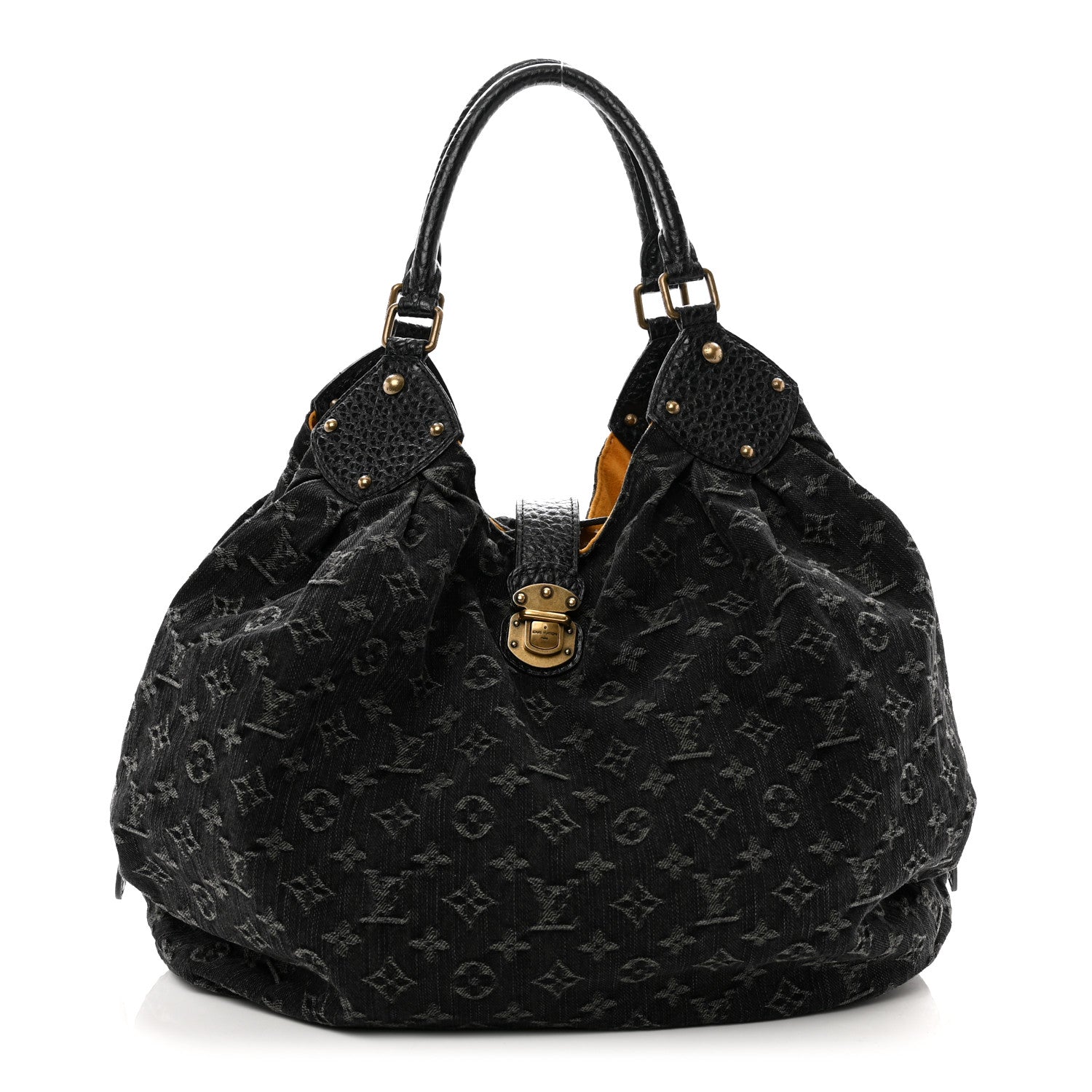 Louis Vuitton Denim Mahina XL Black 1 of 9