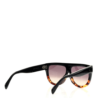 Celine Sunglasses CL4001FN Black Havana 3 of 5