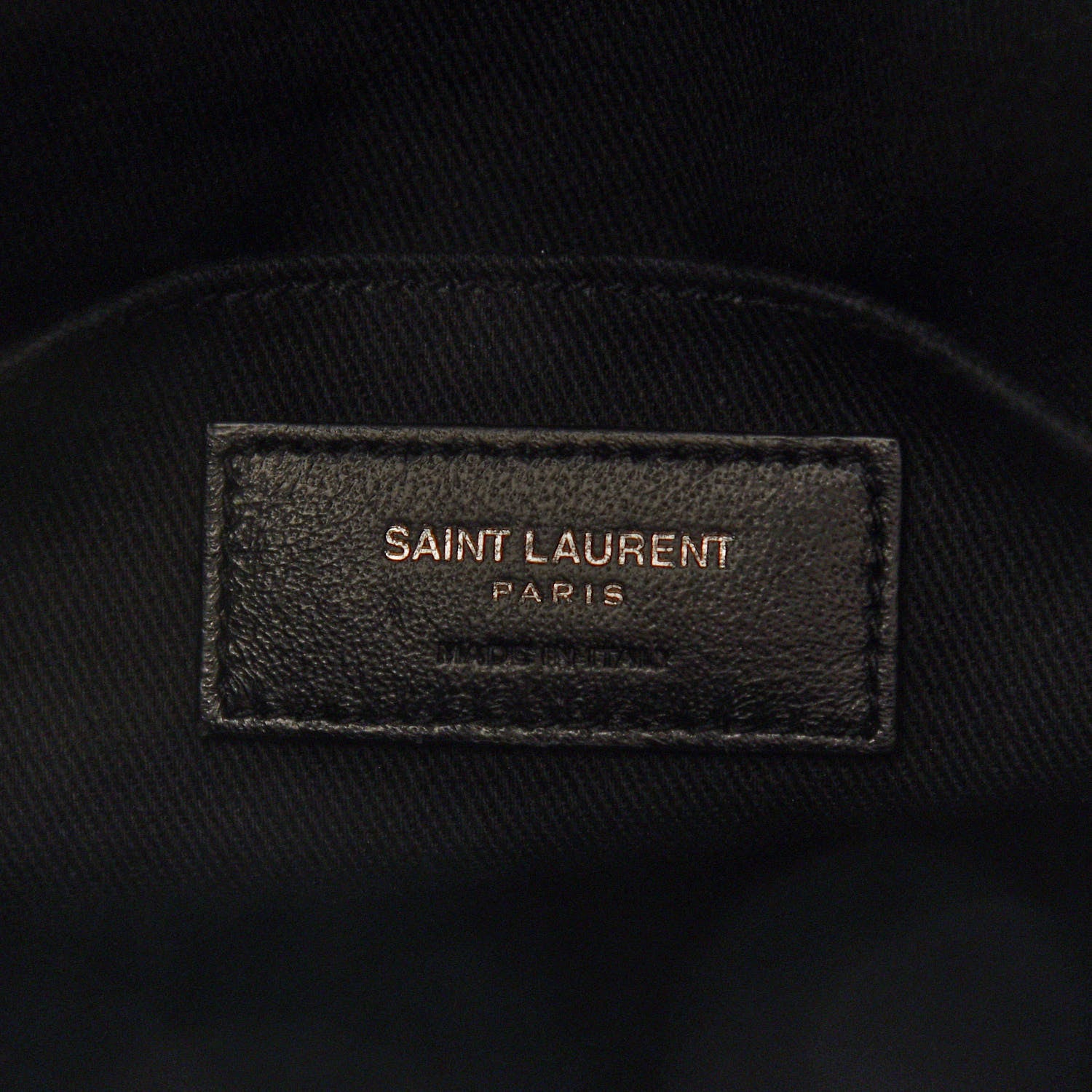 Saint Laurent Grained Calfskin Sac De Jour Souple North South Tote Black 6 of 8