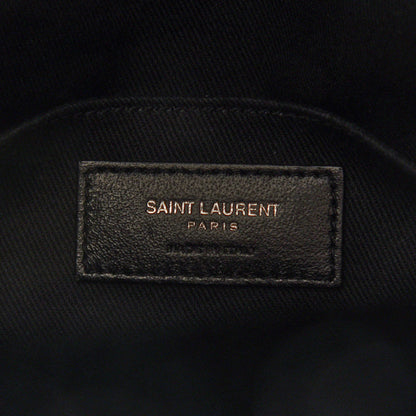 Saint Laurent Grained Calfskin Sac De Jour Souple North South Tote Black 6 of 8