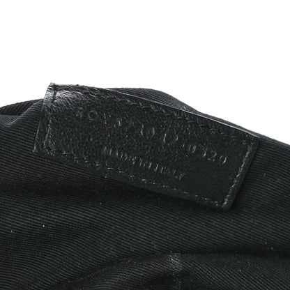 Saint Laurent Calfskin Y Quilted Monogram Large Loulou Chain Satchel Black 6 of 9