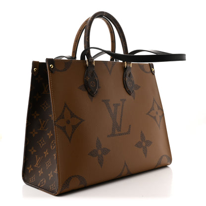 Louis Vuitton Reverse Monogram Giant Onthego MM 3 of 11