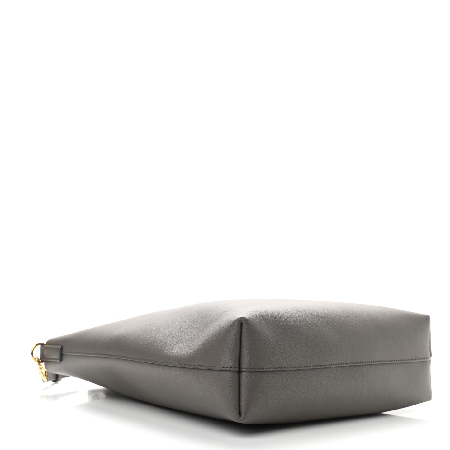 Calfskin Toy Shopping Tote Earth Grey