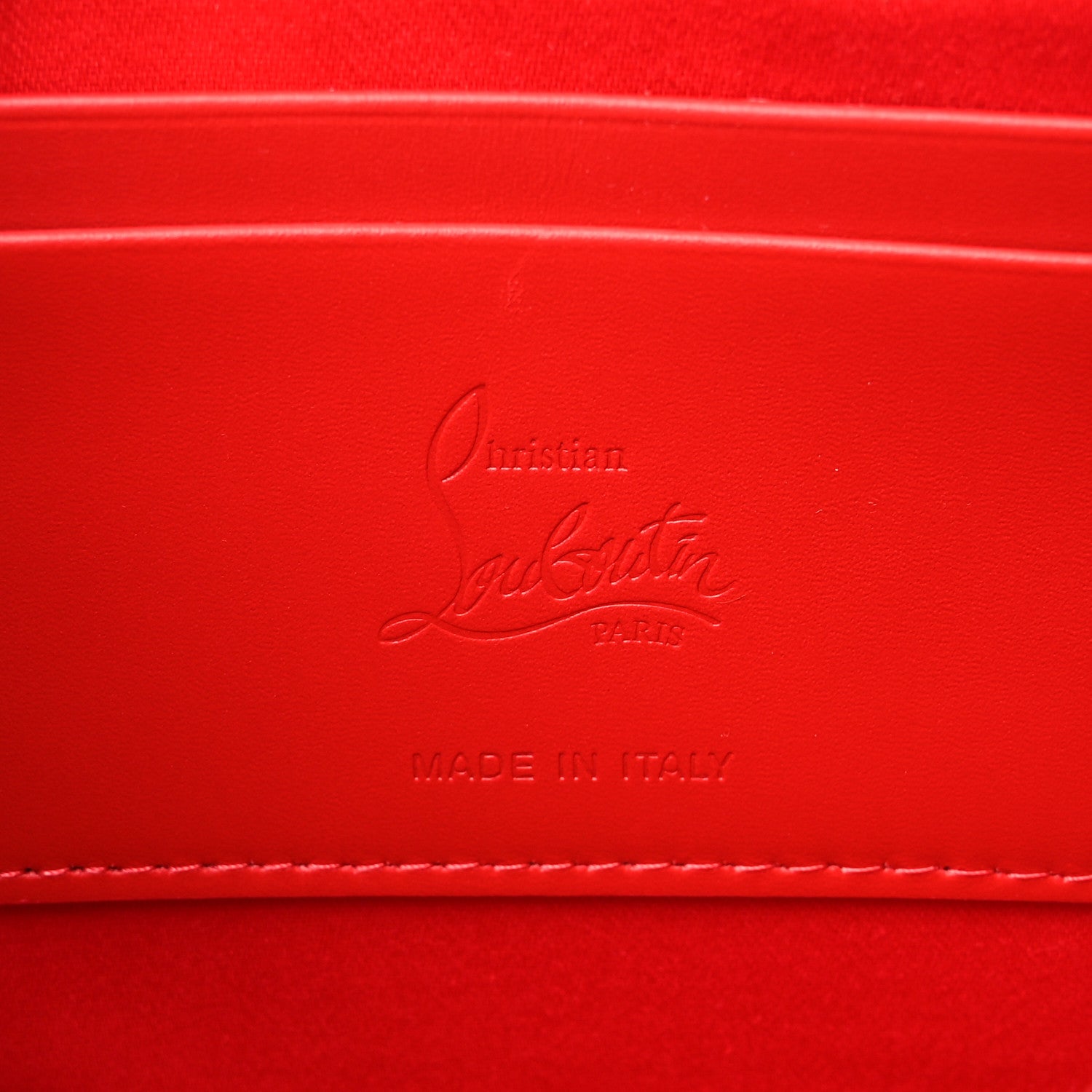 Christian Louboutin Patent Loubila Chain Clutch Piou Piou 5 of 7