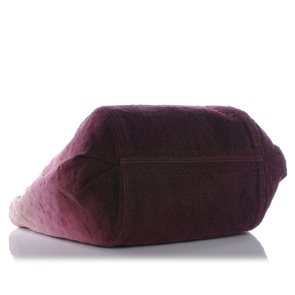 Louis Vuitton Denim Quilted Monogram Sunbeam Rouge Fauviste 4 of 7