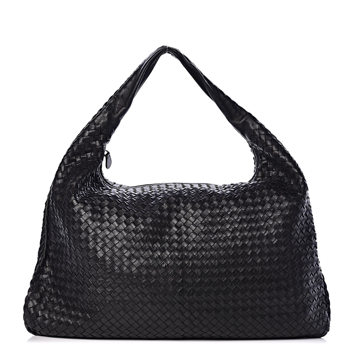 Bottega Veneta Nappa Intrecciato Maxi Veneta Hobo Black 1 of 18