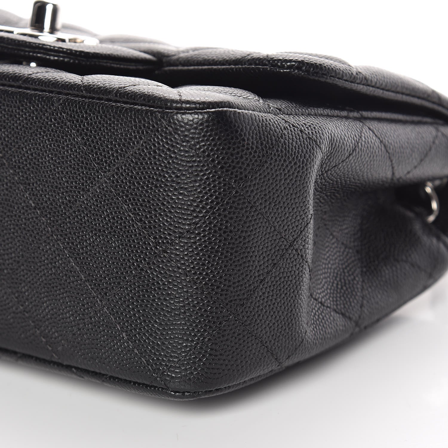 Chanel Caviar Quilted Mini Square Flap Black 11 of 11