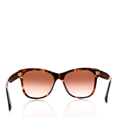 Chanel Acetate Runway Square Sunglasses 5380 Dark Tortoise 8 of 9