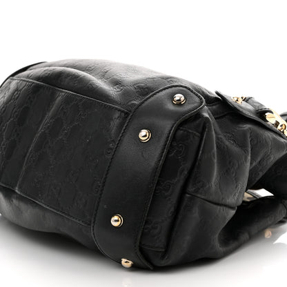 Gucci Guccissima Small Pelham Shoulder Bag Black 9 of 11