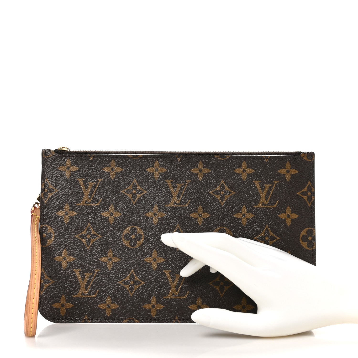 Louis Vuitton Monogram Neverfull MM GM Pochette 2 of 8