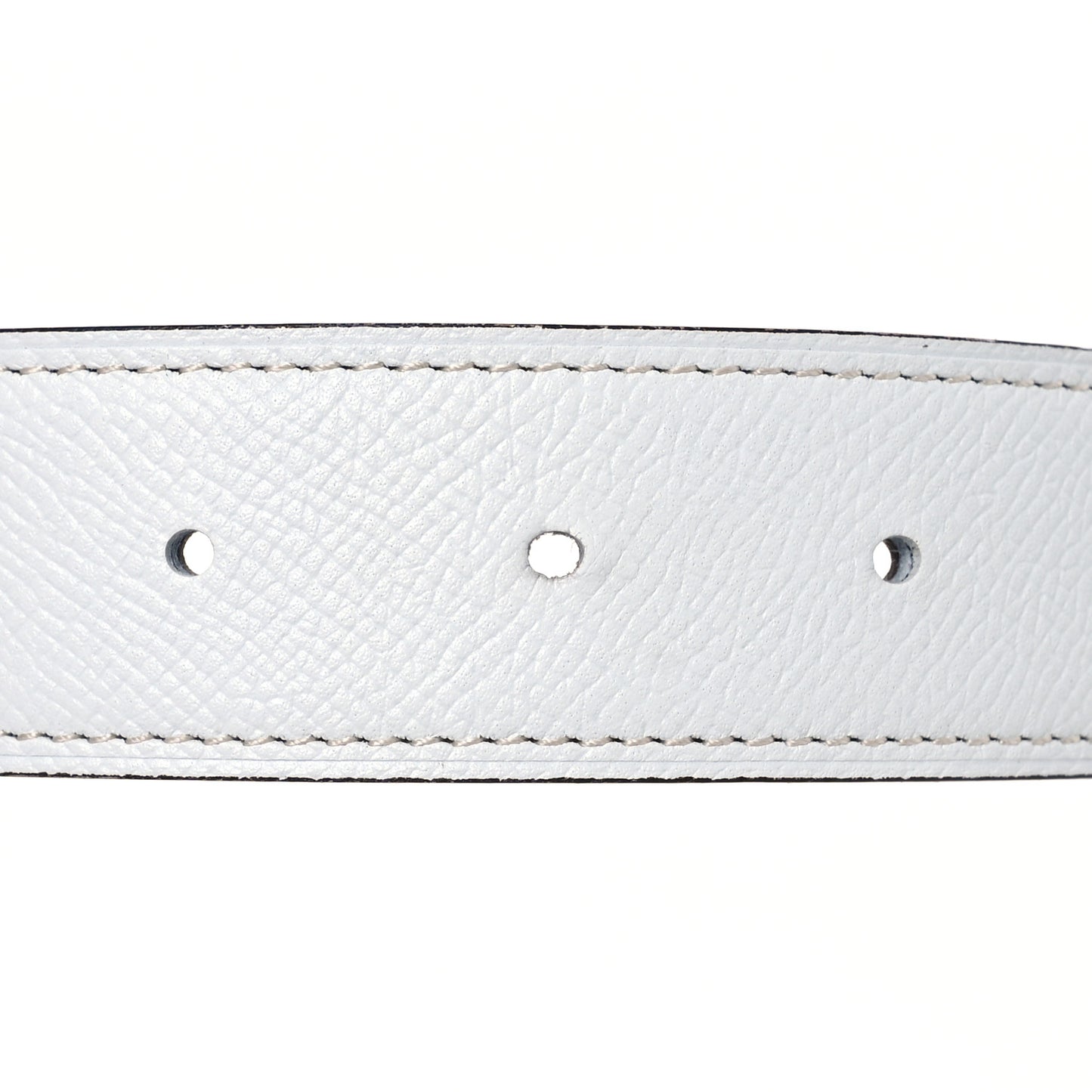 Epsom 32mm Rope Chain H Belt 95 38 Etoupe White