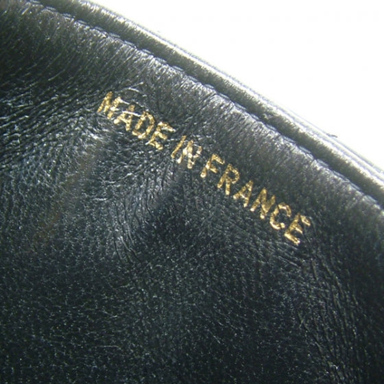 Patent Mini Flap Black