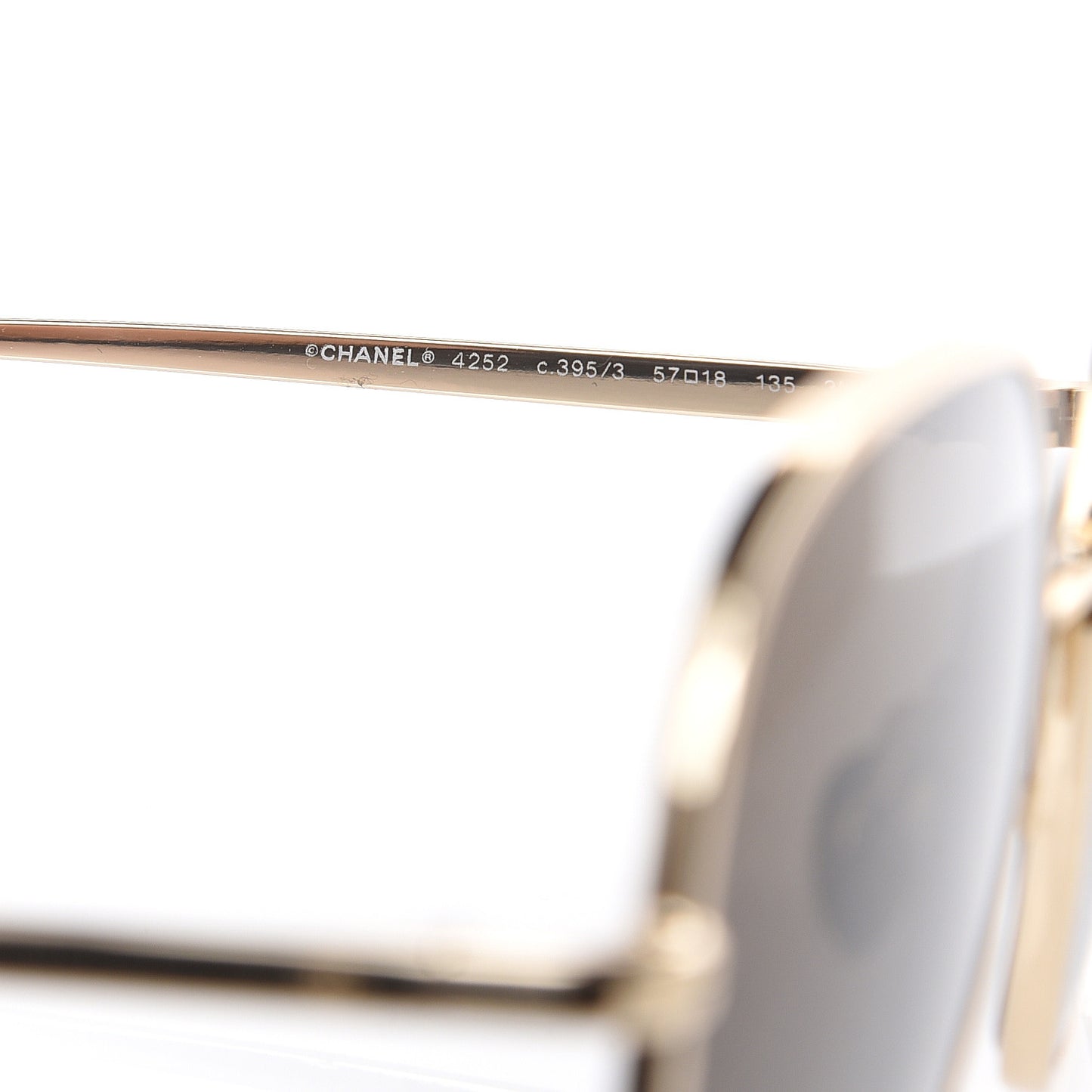 Square Sunglasses 4252 Gold