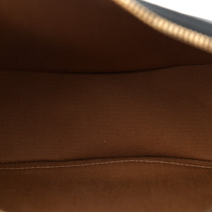 Celine Triomphe Canvas Calfskin Ava Shoulder Bag Tan 5 of 11