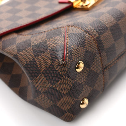 Louis Vuitton Damier Ebene Caissa Clutch Cherry 9 of 11