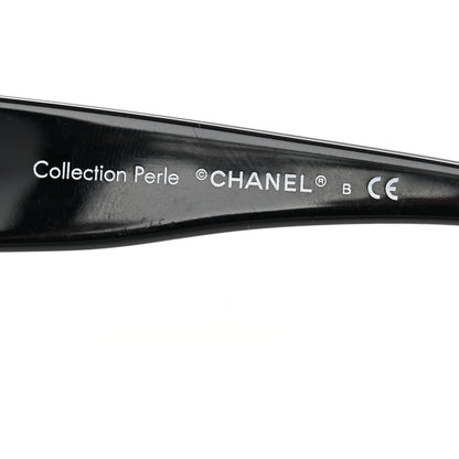 Chanel Acetate Perle Pearl Sunglasses 5159-H Black 5 of 7